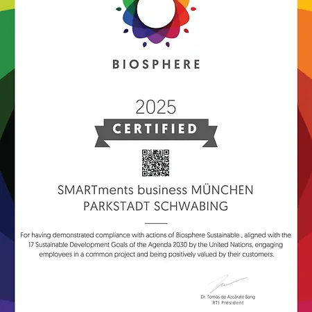 Aparthotel Smartments Business Parkstadt Schwabing 3*